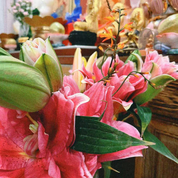 Fresh Flower Offering Service - Remote Buddhist Ritual
